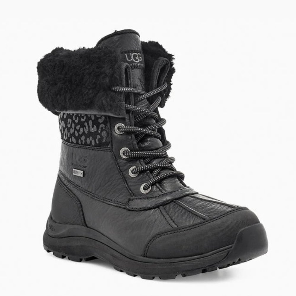 🔥HP🏆 UGG Adirondack III Women's Boot  Snow Leopard